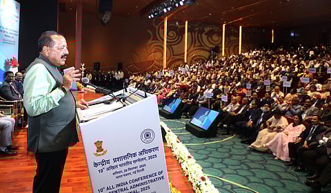 Dr Jitendra Singh urges CAT to reduce backlog; adopt tech, streamline justice for government employees