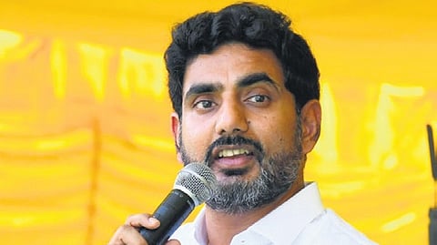 Andhra Min Lokesh blasts YSRCP over Tirumala wealth ‘loot’