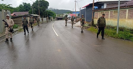 Two jawans of the Assam Rifles were killed and five others injured when a group of armed men ambushed a vehicle of the paramilitary force on September 19.