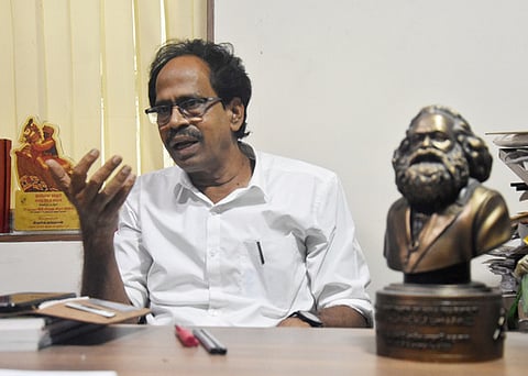 CPI state secretary M Veerapandian