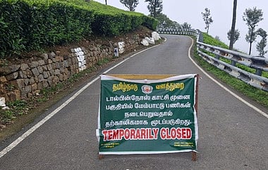 As part of the renovation, the Nilgiris Forest Department temporarily closed the Dolphin Nose viewpoint for tourists 
