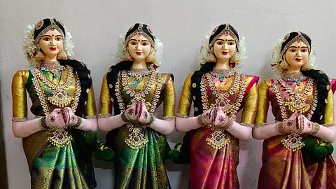 Dolls all dressed up