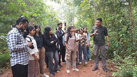 Nature trail organised for IIMC students in Dhenkanal