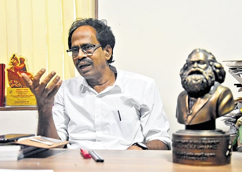 CPI Tamil Nadu general secretary M Veerapandian
