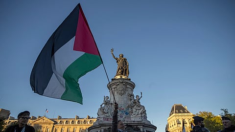 French towns fly Palestinian flag despite government orders ahead of state recognition