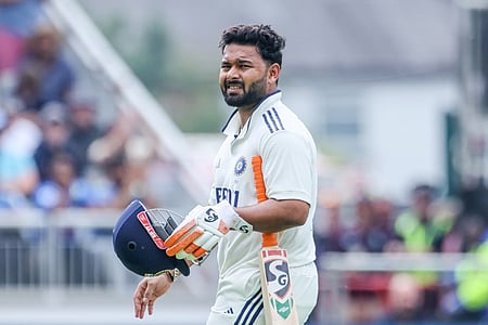 Pant fractured his toe while attempting to reverse-sweep Chris Woakes during the fourth Test of India’s tour to England. 