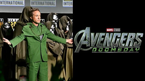 Robert Downey Jr as Doctor Doom in Avengers: Doomsday