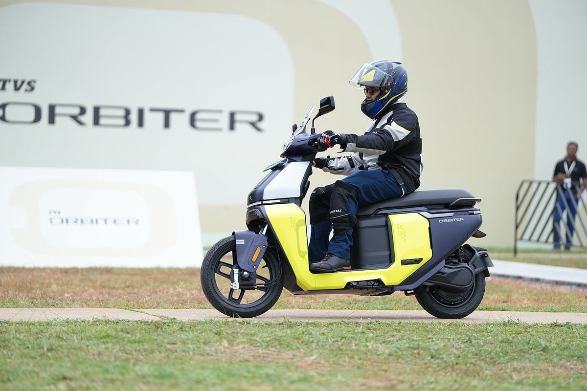 TVS Orbiter: A sleek EV scooter built for urbanites to navigate their orbits