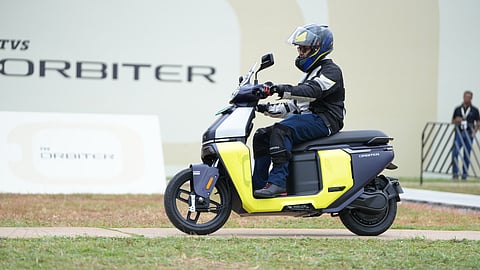 TVS Orbiter: A sleek EV scooter built for urbanites to navigate their orbits
