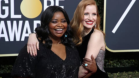 Octavia Spencer and Jessica Chastain