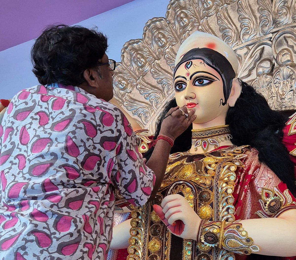 Sleepless nights, clay-smeared hands: It's that time of year again for Kumartuli's artisans
