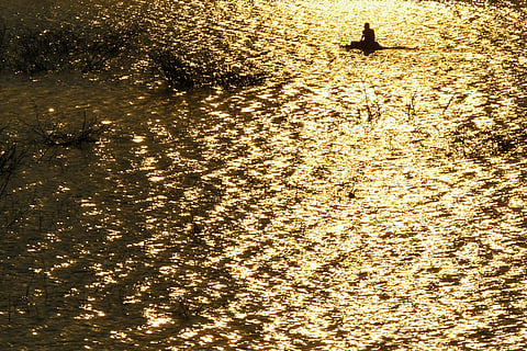 The lake area has been expanded from 14 acres to 29 acres, and officials were asked to ensure full water coverage within the enhanced boundaries.