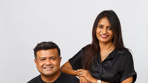 Varun Kashyap and Sri Devi Reddy, founder of Zithara.AI