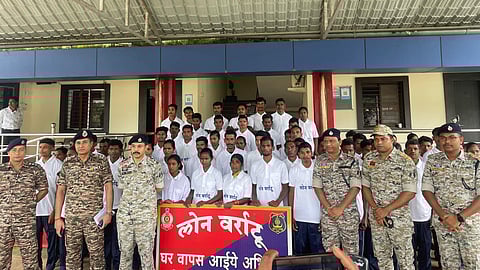 Among the 71 who surrendered on Wednesday were 21 female cadres.