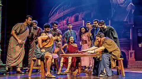 Scene from The Horse