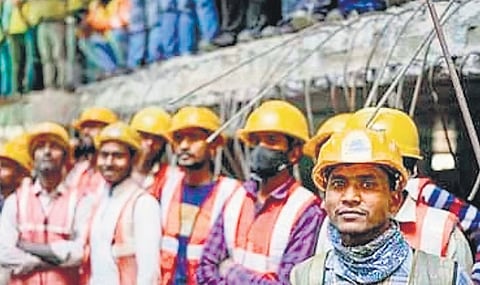 87.7% of the workers are not even aware of central and state health policies designed for their welfare. 