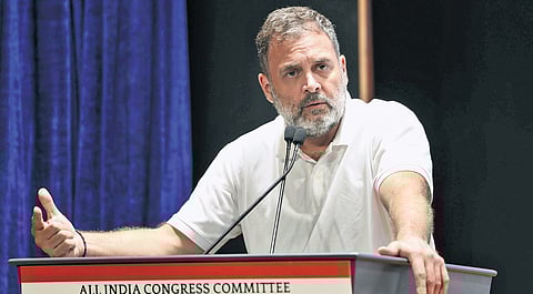 In Patna, Rahul spells out INDIA bloc’s EBC outreach