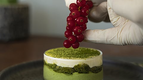 Ozen Reserve Bolifushi's Matcha Tiramisu;