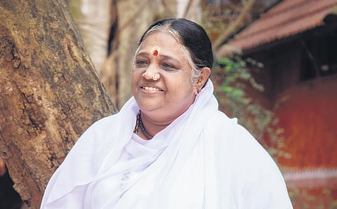 Amma and her mission boundless love for humanity & a global spiritual light
