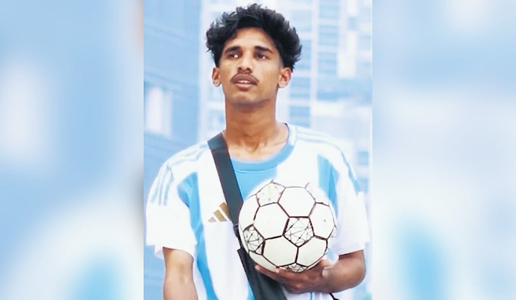 How one viral ‘waterfall kick’ landed Malappuram's Rizwan in Messi’s ...