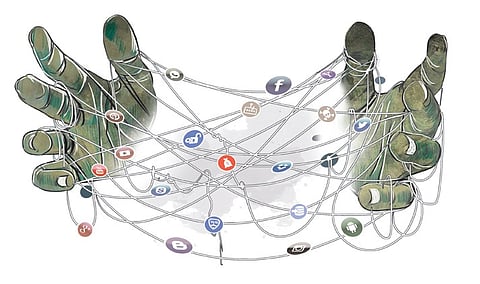 The police are searching for the prime suspects behind the racket.