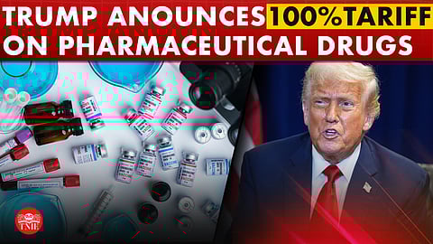 Trump declares 100% pharma tariffs, 50% on kitchen & furniture, 25% on heavy trucks | US Tariffs