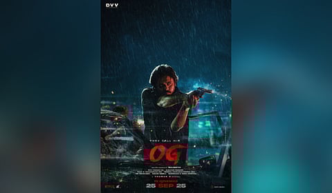 Poster of  Pawan Kalyan starrer ‘They Call Him OG’ 