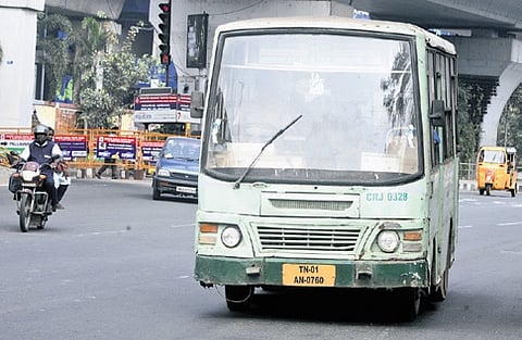 The transport department has identified 1469 routes for mini bus operations across Tamil Nadu in Chennai, which faces a shortage of nearly 2000 MTC buses.