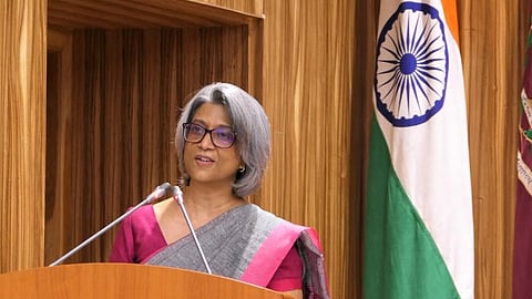 Sri Lankan Envoy to New Delhi Mahishini Colonne