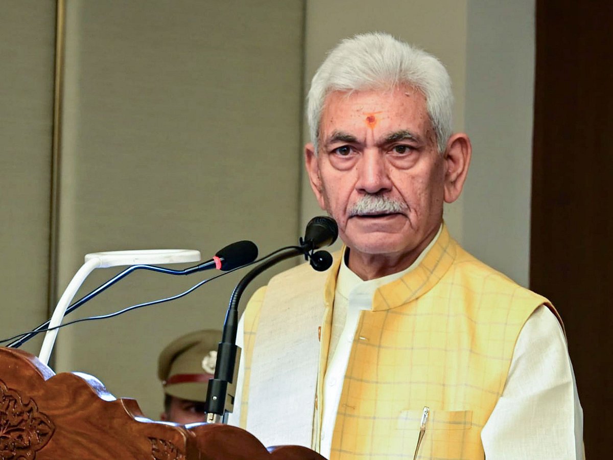 LG Sinha calls for intensified intelligence operations in J&K after busting militant network