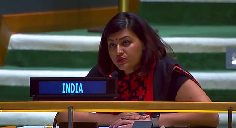 Director General of Military Operations  Lt General Rajiv Ghai during a press conference on 'Operation Sindoor', in New Delhi, Monday, May 12