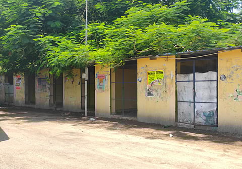 High rent, poor infra keep shops at Nagapattinam municipality commercial complex empty for four years