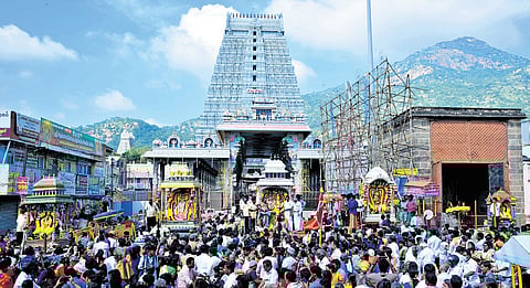 Stop construction work at Tiruvannamalai temple, HR&CE told