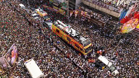 'My heart is shattered': TN, national leaders express shock and grief over Karur stampede