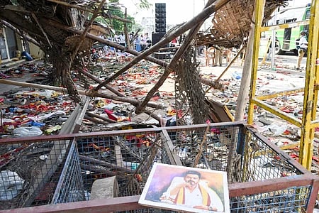 Local TVK leaders disappear as Karur mourns loss of loved ones