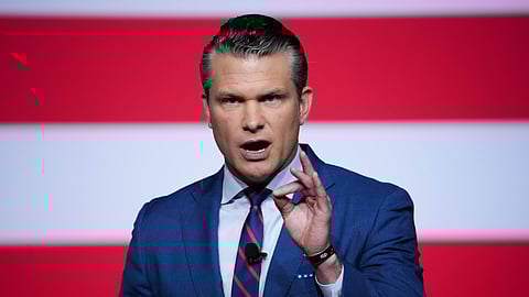 US Secretary of Defence Pete Hegseth