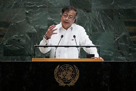 Colombian President Gustavo Petro