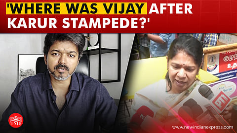 Take onus and responsibility for Karur stampede: DMK MP Kanimozhi to TVK chief Vijay
