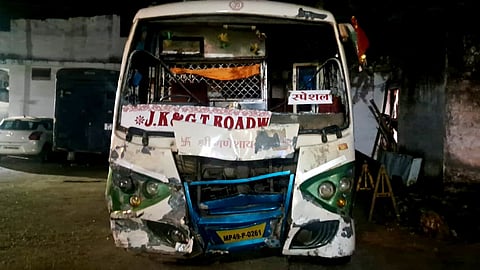 Speeding bus hits crowd near Durga Puja pandal in Madhya Pradesh’s Jabalpur, 15 injured