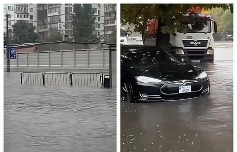 More bad weather is forecast for tomorrow.