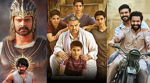 (L to R) 'Baahubali', 'Dangal', 'RRR'