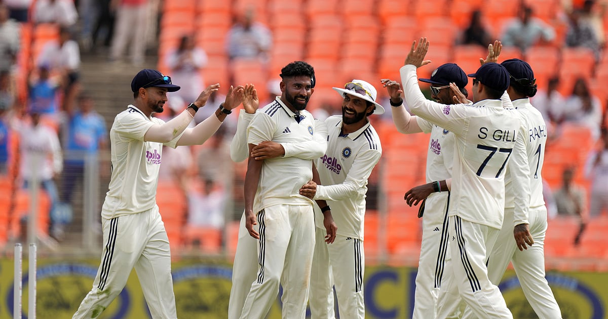 India vs West Indies: Siraj's searing spell skittles visitors for 162 on day one