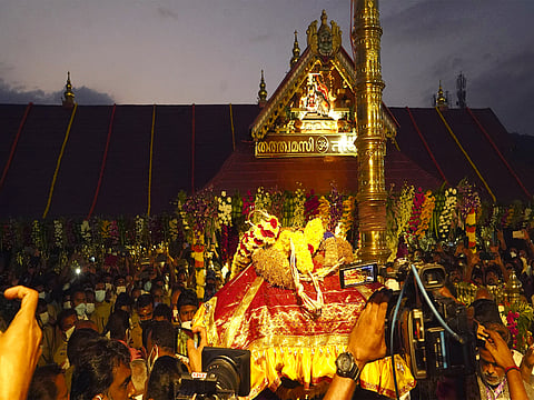 Sabarimala Karma Samithi lodges theft complaint related to gold cladding row