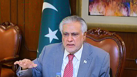 Pakistan's Deputy Prime Minister and Foreign Minister Ishaq Dar.