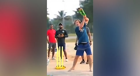  South African middle-order batsman Jonty Rhodes. 