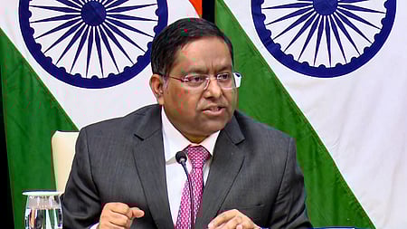 Ministry of External Affairs official spokesperson Randhir Jaiswal.