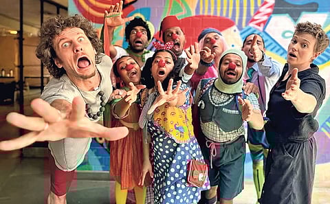 Performers from Doctor Parrots keep the laughter alive in children afflicted with cancer.