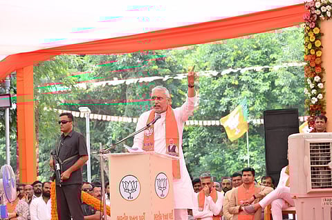 'I am just a worker,' says Jagdish Panchal in his first address as Gujarat BJP chief 