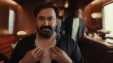 A snap from the viral advertisement featuring actor Mohanlal