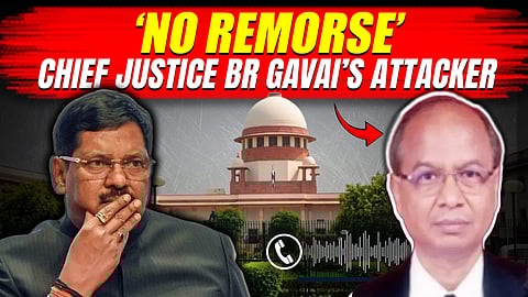 Attacker of Chief Justice BR Gavai walks free, claims God provoked him to do it | Exclusive
